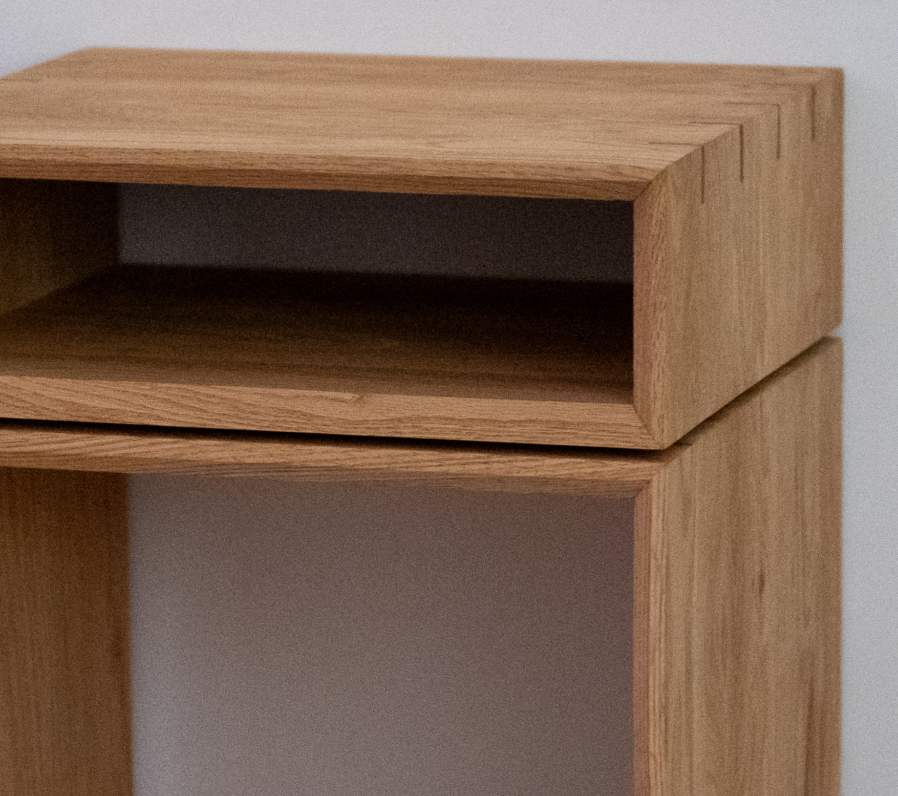 Bespoke record stand.